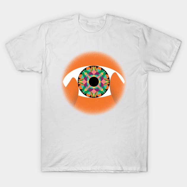 Kaleidoscope Eye T-Shirt by Neil Webb | Illustrator